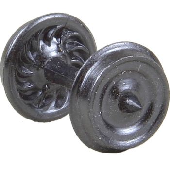 Kadee - 718 26 inch Diameter Ribbed Back Metal Freight Wheels - HOn3 Scale 