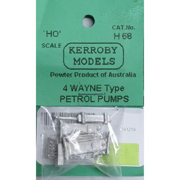 Kerroby Pewter Models - H68 Wayne Pumps - HO Scale