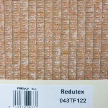 Redutex - 043TF122 French Tile Terracotta - O scale