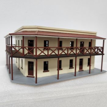 Ozrail Model Trains Pty Ltd  - OZRALC08 Corner Pub Kit - HO Scale