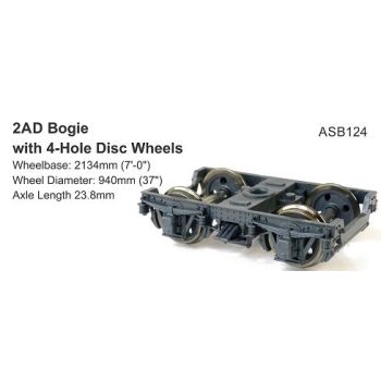 SDS - Bogie with 4 Hole Disc Wheels