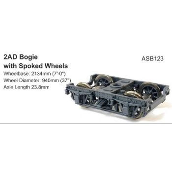 SDS - Bogie with Spoked Wheels