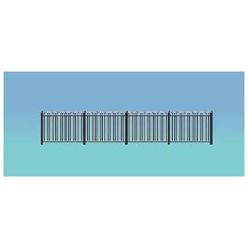 Ratio Plastic Models - 434 GWR Spear Fencing Black - HO / OO Scale