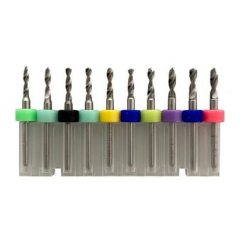 Ickysticky - 550117 Tungsten Micro Drill Bits 2.1mm - 3.0mm