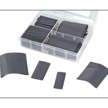 Micro-Mark - 83544 Heat Shrink Tubing Assortment with Storage Box - 55 Pieces