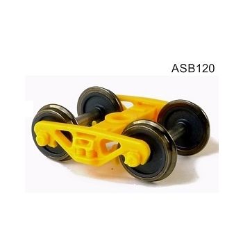 SDS Models - Bogies AN Yellow - HO Scale