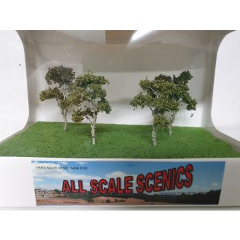 All Scale Scenics - 70506A Gum Tree With Olive Coloured Leaves - HO Scale