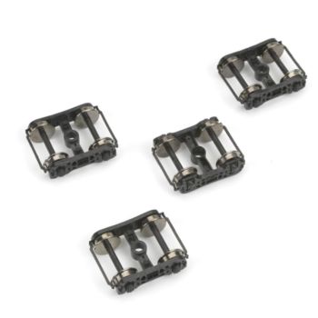 Athearn - 90392 - Allied Full Cushion Trucks - 2 Pair Per Pack - HO Scale