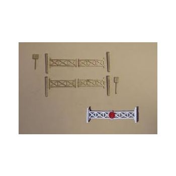 PD Marsh - B122 Double Track Level Crossing Gates - N Scale