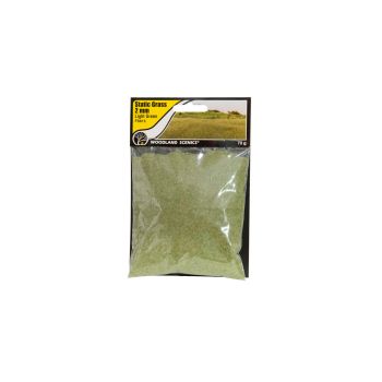 Woodland Scenics - FS615 Static Grass Light Green 2mm