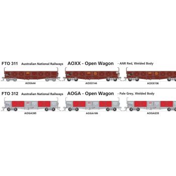 Phoenix Reproductions - ANR Open Wagon ANR Red