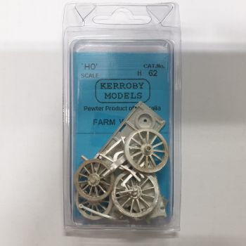 Kerroby Pewter Models - H62 Farm Wagon - HO Scale