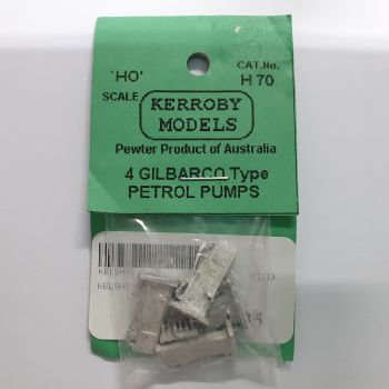Kerroby Pewter Models - H70 Gilbarco Pumps - HO Scale