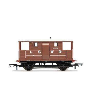 Hornby - R6911B - LSWR 20T Brake Van - 10124 - OO Gauge 