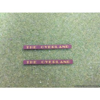 Phoenix - 06A Overland Car Signs - Spare Parts
