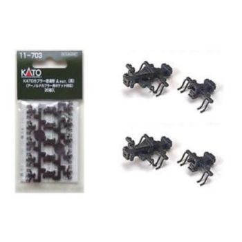 Kato - 11703  Type A Traction Coupler pk 20 - N Scale