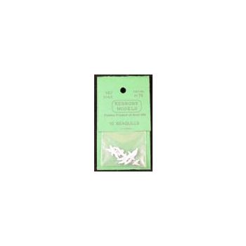 Kerroby Pewter Models 10 x Sea Gulls
