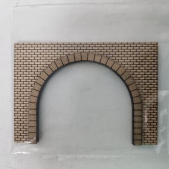 Ozrail Model Trains Pty Ltd  - OZRALC34 Double Tunnel Mouth Laser Cut - N Scale