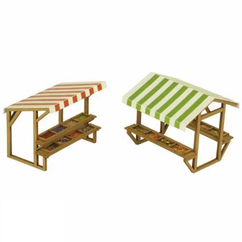 Metcalfe - PO530 - Market Stalls - HO/OO Scale 