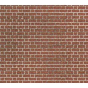 Metcalfe - PN900 - Red Brick Sheets - N Scale 