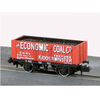 Peco- NR-P414 Economic Coal 7 Plank Wagon 10' - N Scale