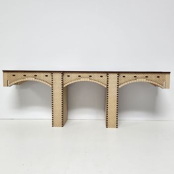Ozrail Model Trains Pty Ltd  - OZRALC27 Single Viaduct Lasercut Kit - HO Scale