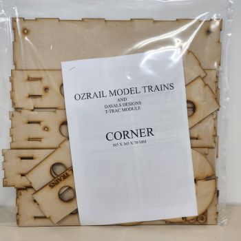 Ozrail Model Trains Pty Ltd  - OZRALC11 T-Trak Corner Module - N Scale