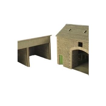 Metcalfe - PO251 Manor Farm Barn - OO/HO Scale