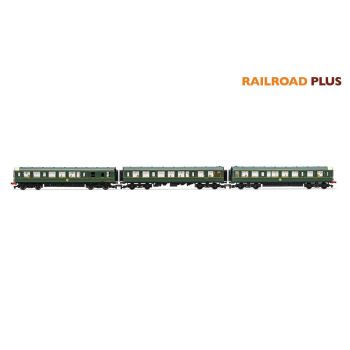 Hornby - R30170 RailRoad Plus BR, Class 110 3 Car Train Pack - Era 6 - OO Scale
