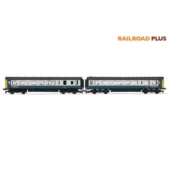 Hornby - R30171 RailRoad Plus MetroTrain Class 110 2 Car Train Pack E52075 - Era 7 - OO Scale