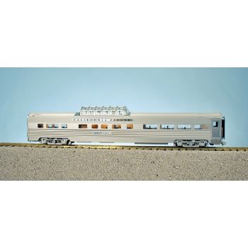 USA Trains - 31016 California Zephyr Vista Dome #1 - Stainless Steel - G Scale