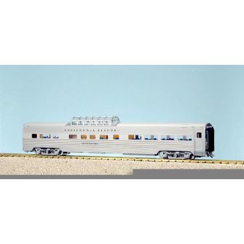 USA Trains - 31018 California Zephyr Vista Dome #3 - Stainless Steel - G Scale