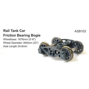 SDS Models - Plain Bearing Bogie - HO Scale