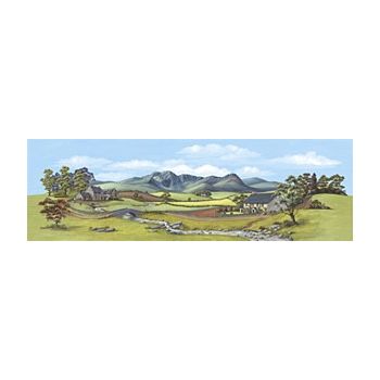 Peco - SK24 Backscene - Country with River (large)