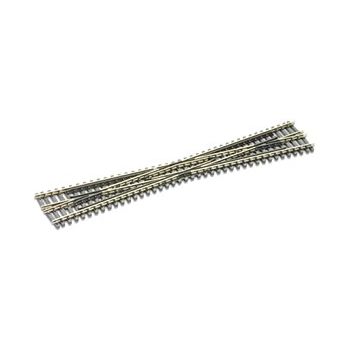 Peco - SL-394 Long Crossing 8 Degree Angle - Code 80 - Insulfrog - N Scale 