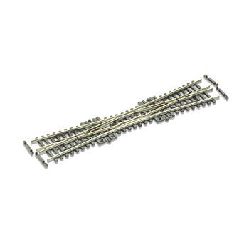 Peco - SL-E380F Single Slip Fine - Code 55 - Electrofrog - N Scale