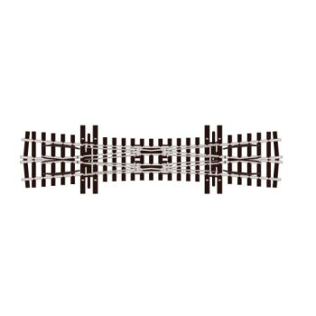 Peco - SL-E1490 Crossing, Double Slip - HOm Code 75