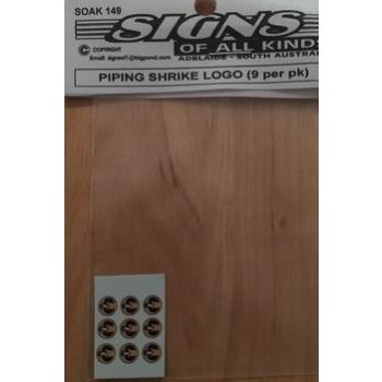 Signs of All Kinds - 149 Decals - Piping Shrike      