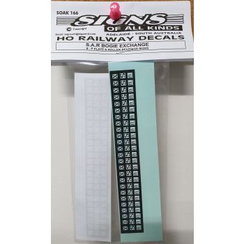 Signs of All Kinds - 166 Decals       