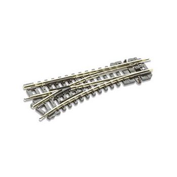 Peco - ST-6 #1 Radius Left Hand Turnout - Code 80 - Insulfrog - N Scale 