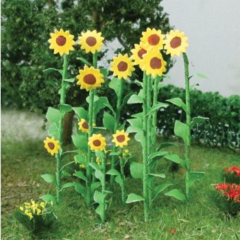 All Scale Scenics - 70011 Sunflowers - HO Scale