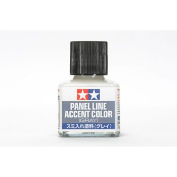 Tamiya - 87133 Panel Line Accent Color-Gray