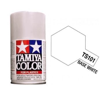 Tamiya - TS101 - Colour Spray Paint - Base White 
