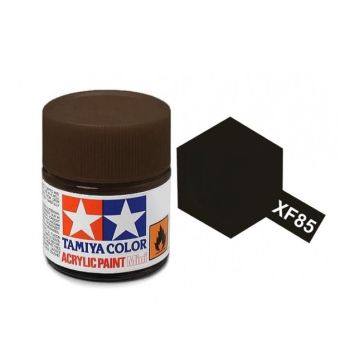 Tamiya - XF85 - Acrylic Paint - Rubber Black 
