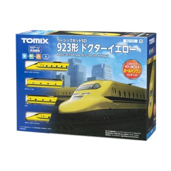 Tomix Trains - 90183 N Starter Set SD 923 Dr. Yellow - N Scale