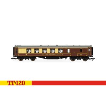 Hornby - TT4004A Pullman Third Class Brake No. 162 With Lights - Era 3 - TT Scale