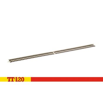 Hornby -  TT8039 Standard Double Straight - TT Scale