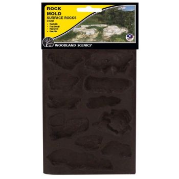 Woodland Scenics - Surface Rocks - Rock Mold