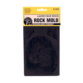 Woodland Scenics - Laced Face Rock - Rock Mold
