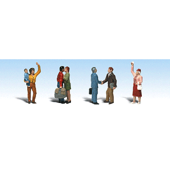 Woodland Scenics - 1912 - Goodbye People - HO Scale 